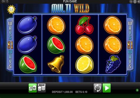 multi wild slot game